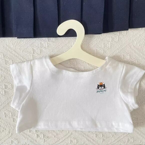 Bartholomew bear clothes outfits - White Cat T-shirts - FX33 (Medium) - Picture 2 of 2